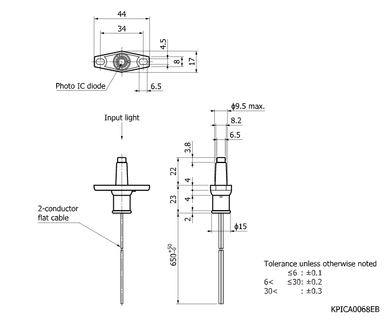 濱松 火焰探測用光IC S10108(圖2)