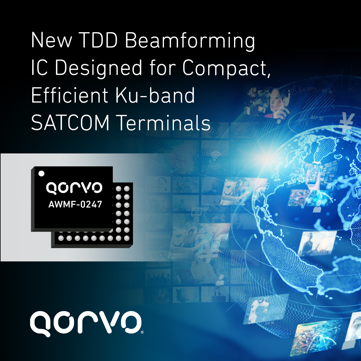 Qorvo推出全新TDD波束成形芯片AWMF-0247(圖2) 9-2509251J404P8.jpg